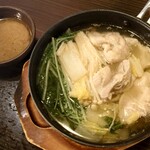 居酒屋 もぢょい有限会社 - 白菜と水菜の豚しゃぶ　499円