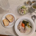 ピュイサンス - こちらはおまけ。クリスマスに作ったディナー。まだ22日だったのと、前日はすき焼きを食べたので、軽めにね笑