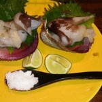 迦陵 - 活けとり貝 炭火炙り