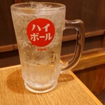 ラーメン華小屋 - ハイボール　400円