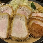 とんかつ けい太 - ロースアップ(//∇//)