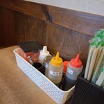 久留米ラーメン 和ノ吉 - 卓上調味