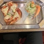 シャモニー - トーストセットB ピザトースト