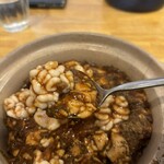 中国料理 麟 - 艶々輝く白子。