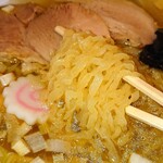 中華そば ささき - 中華そば・塩 (ちぢれ麺)