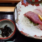 夕凪 - 夕凪定食の刺身