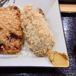 夕凪 - アジフライ、イカメンチ、カツオコロッケ