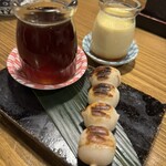 焼鳥ホルモン 炭焼き0式 - 