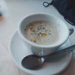 国産熟成焼肉 肉バル ドウラクコリーダ - 茸のポタージュ