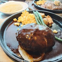 国産熟成焼肉 肉バル ドウラクコリーダ ランドマーク店 - ハンバーグデミグラスソース
