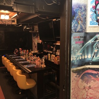 カウンター全9席☆