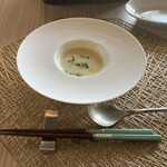 レストラン ペティ イゾラ - さつまいもスープ