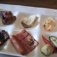 スカイグリルブッフェレストラン空桜 - グリルカウンターの料理