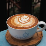 ペチカスケマサコーヒー - フラットホワイト（600円）