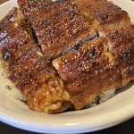 うなぎの与助 - うな丼7寸　ご飯マシ1