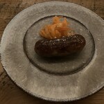 赤坂 Na Camo guro - 自家製最上鴨のサルシッチャ