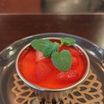 CAFE CUPOLA mejiro - いちごプリン