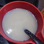 夏見屋 - 蕎麦湯