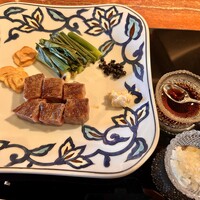 横浜うかい亭 - うかい特選牛サーロインステーキ
                    ～焼き野菜を添えて