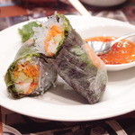 アジアン麺 - Jun, 2014 生春巻き