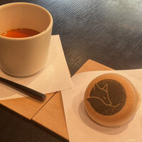 きつね - みたらしプリンと酒粕アイス
