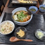 夏見屋 - 鴨南蛮と火薬ごはん