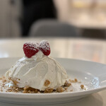 PIZZA LINDA - レモンとリコッタチーズクリームのケーキ