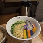 麺処 竹川 - 無添加つけ麺大（250g） ¥1,100