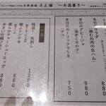 フレンチ料理人が作る大衆酒場 とん福 - 