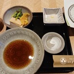 銀座 ハゲ天 銀座本店 - 天つゆとお漬物