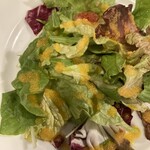 オステリア ラ・マンテ 本店 - パスタランチのサラダ