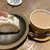 コーヒーとおやつの店 アンドモア - 料理写真:私は「藻塩のロールケーキ」と「カフェオレ」を…