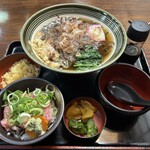 東京庵 - にかけ蕎麦＆ネギトロ丼