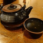 釜めし菜時記 さき亭 - 真鯛と季節野菜の土瓶蒸し、美味しいお出汁を頂きます！