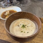 柳家 - とろろごはん、葉わさび