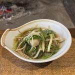 柳家 - 芋ときのこの鍋