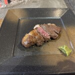 柳家 - 子鹿ロース、ゆず胡椒