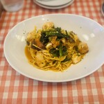ダ チェンチノ - 真鯛とほうれん草のオイルソース