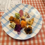 ダ チェンチノ - 自家製お惣菜盛り合わせ