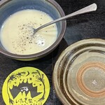 野菜居酒屋 いたぎ家 - 今日のポタージュはじゃがいも