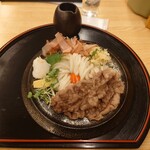 手打ちうどん 繋  - 和牛ぶっかけうどん