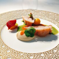 レストランひらまつ 広尾 - 魚料理　宮城県産クロムツのポワレ　ソース・ジュ・ド・ポワソン