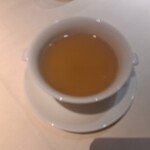 大観苑 - 烏骨鶏のスープ（生姜風味）です。