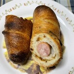 ブーランジェリー スドウ - 中のソーセージとマスタードが合う！