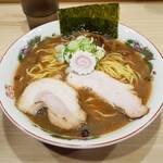 自家製麺 麺や 六等星 - 烏賊と煮干しと牡蠣の中華そば1,200円