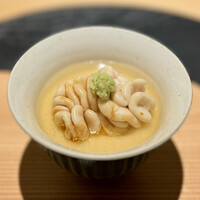 東山無垢 - 白子の茶碗蒸し