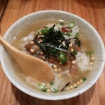 恵風和暢　あっと - ・自家製の沖漬けイカのお茶漬け