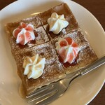 cafeかのん - ワッフル