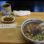 はざきや寿し - 中華そば大盛りは，熱々でした❣️