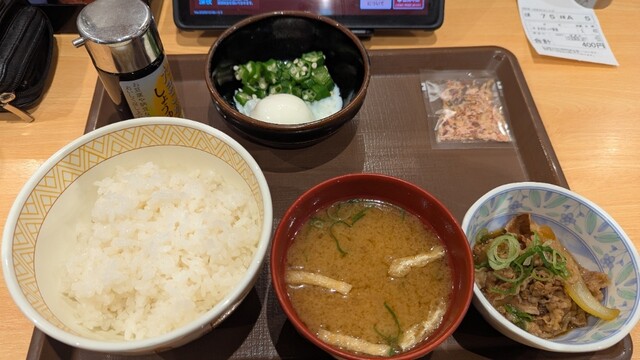 すき家 6号南相馬原町店 - 原ノ町（牛丼）